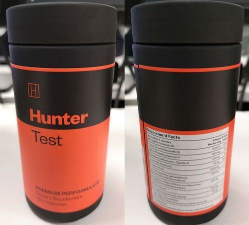 Hunter Test Ingredients List