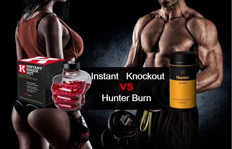 instant knockout vs hunter burn