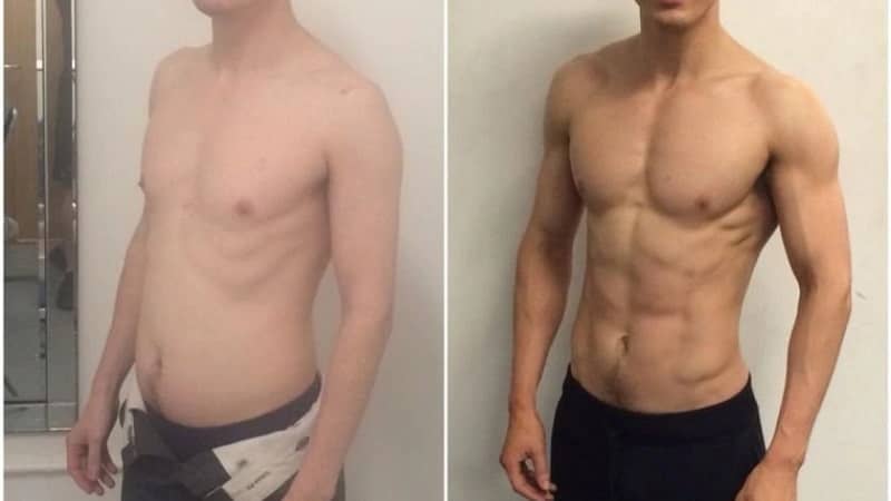muscle building results