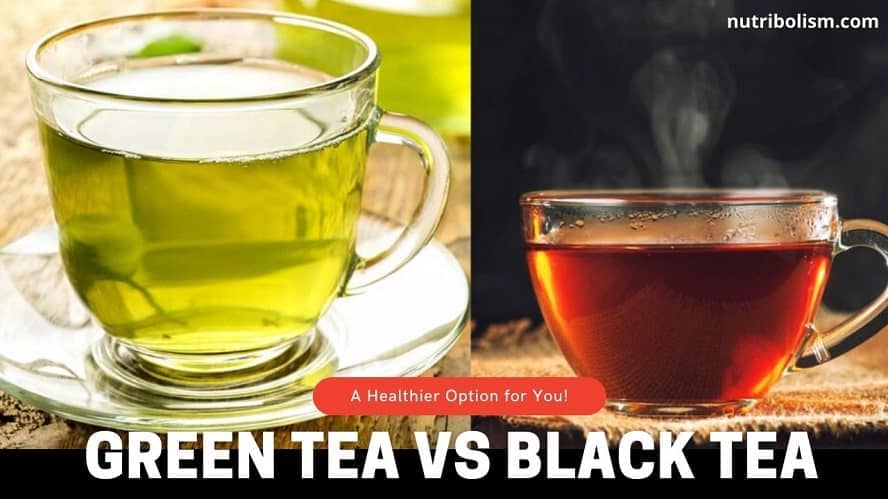 Black tea vs green tea