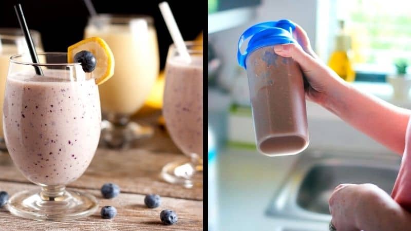 meal replacement shakes vs protein shakes