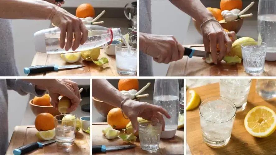 prepare-lemon-water