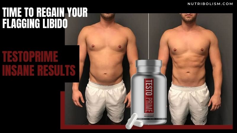 Testosterone booster before after